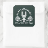 Happy Kwanzaa Vierkante Sticker (Tas)