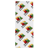 Happy Kwanzaa Wijn Cadeautas (Achterkant)