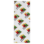 Happy Kwanzaa Wijn Cadeautas (Voorkant)