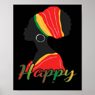 Happy Kwanzaa zeven principes uit Kwanzaa Afrikaan Poster