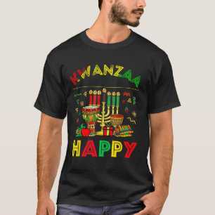 Happy Kwanzaa Zeven principes van Kwanzaa Vrouwen  T-shirt