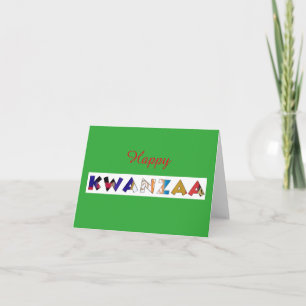Happy Kwanzza Card van Alicia L. McDaniel Feestdagen Kaart