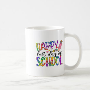 Happy laatste dag van school das dye Afstuderen le Koffiemok