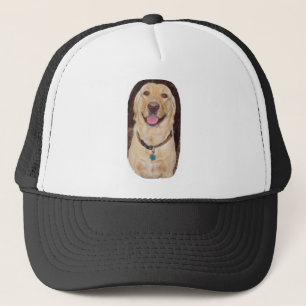 Happy Lab Trucker Pet