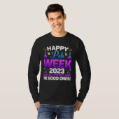 Happy Lab Week 2023 May All Your Tubes Medical Lab T-shirt (Voorkant volledig)