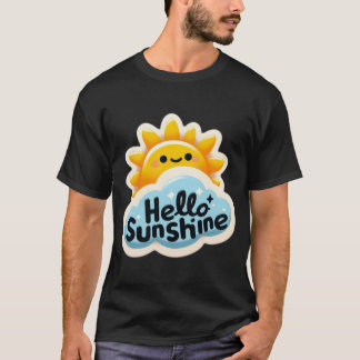 Happy Label in Cloudy Sun - Verspreid vreugde in s T-shirt