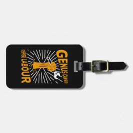 Happy Labor dag Weekend Bagagelabel