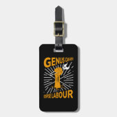 Happy Labor dag Weekend Bagagelabel (Voorkant verticaal)