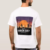 Happy Labor Day 2025 T-shirt (Achterkant)