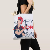 happy labor day  for hardworking women- 2024  tote bag (Dichtbij)