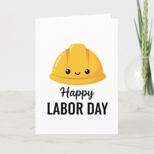 Happy Labor Day Kaarten Schattigee werknemers Mini