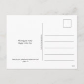 HAPPY LABOR DAY Patriotic Christelijk USA Holiday  Feestdagenkaart (Achterkant)