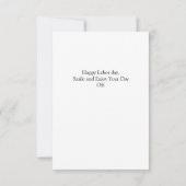 Happy Labor Day patriottische Verenigde Staten vla Bedankkaart (Achterkant)