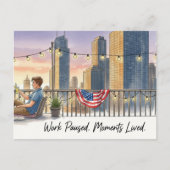 Happy Labor Day  Postcard Briefkaart (Voorkant)