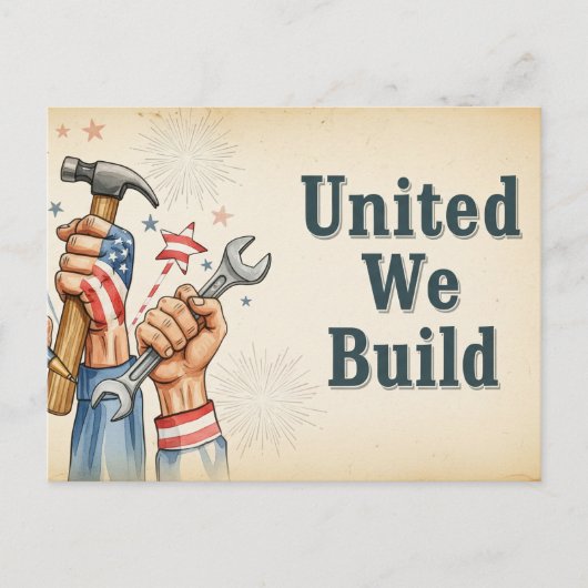 Happy Labor Day  Postcard Briefkaart (Voorkant)