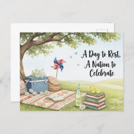 Happy Labor Day  Postcard Briefkaart