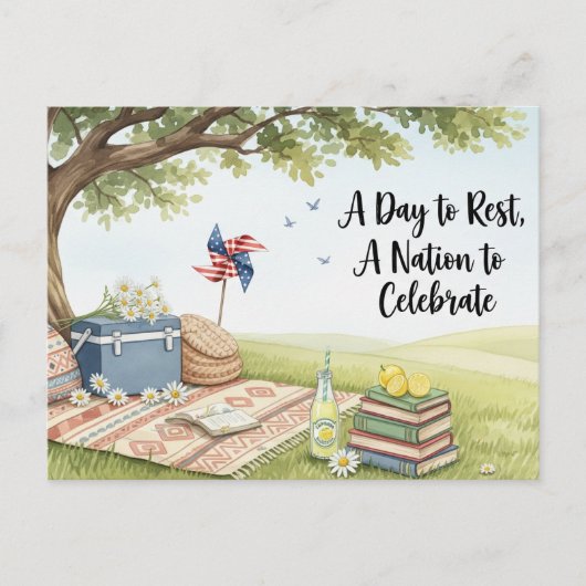 Happy Labor Day  Postcard Briefkaart (Voorkant)