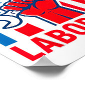 Happy Labor Day United We Work Poster (Hoek)
