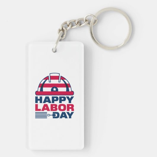 Happy Labor Day, Verenigde Staten Sleutelhanger (achterkant)