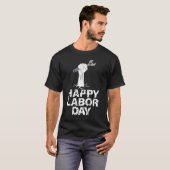 Happy Labor Day, Verenigde Staten T-shirt (Voorkant volledig)