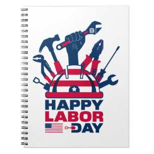 Happy Labor Day, Verenigde Staten Vakantie Notitieboek