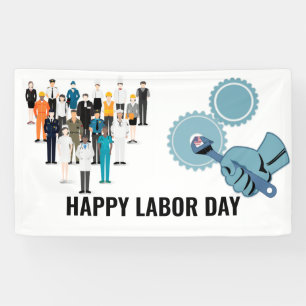 Happy Labour Day America Spandoek
