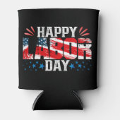 Happy Labour Day Blikjeskoeler (Voorkant)