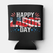 Happy Labour Day Blikjeskoeler (Achterkant)