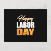 Happy Labour Day Briefkaart (Voorkant)