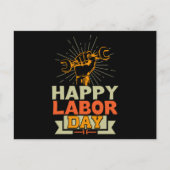 Happy Labour Day Briefkaart (Voorkant)