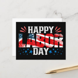 Happy Labour Day Briefkaart