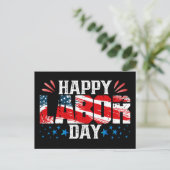 Happy Labour Day Briefkaart (Staand voorkant)