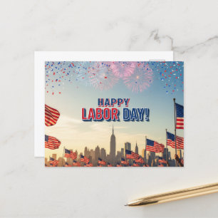 Happy Labour Day Briefkaart