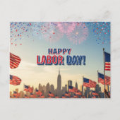 Happy Labour Day Briefkaart (Voorkant)