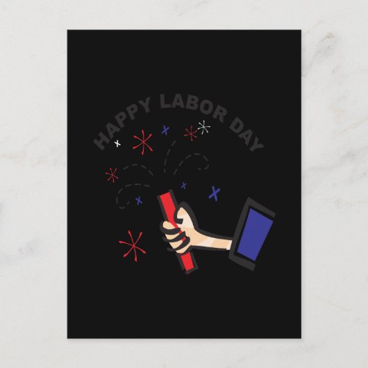 Happy Labour Day Briefkaart (Voorkant)