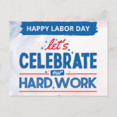 Happy Labour Day Briefkaart (Voorkant)