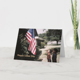 Happy Labour Day Feestdagen Kaart