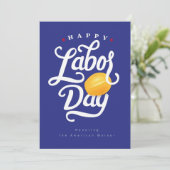 Happy Labour Day Feestdagenkaart (Staand voorkant)