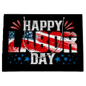 Happy Labour Day Groot Cadeauzakje (Voorkant)