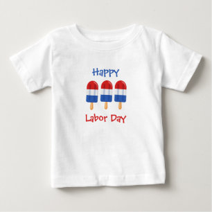 Happy Labour Day ice poppen peuter-T-shirt