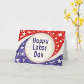 Happy Labour Day Kaart (Gele Bloem)