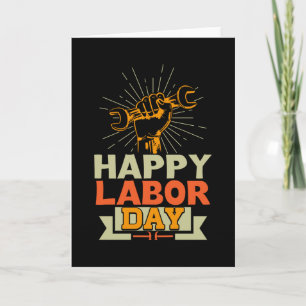 Happy Labour Day Kaart