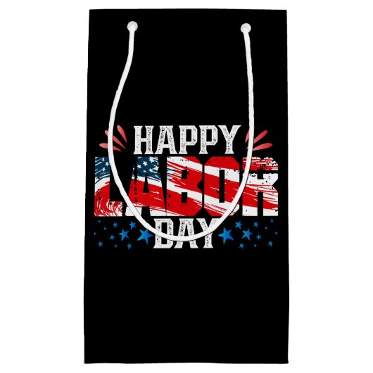 Happy Labour Day Klein Cadeauzakje (Voorkant)