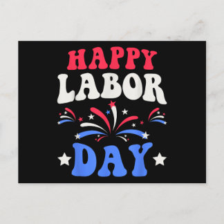 Happy Labour Day Mannen Vrouwen Kinderen Feestdagenkaart