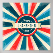 Happy Labour Day Poster (Voorkant)