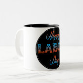 Happy Labour Day Sign Mok (Voorkant links)