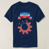 Happy Labour Day T-shirt (Design voorkant)