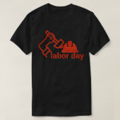 Happy Labour Day T-shirt (Design voorkant)