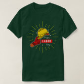 Happy Labour Day T-shirt (Design voorkant)