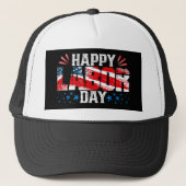 Happy Labour Day Trucker Pet (Voorkant)